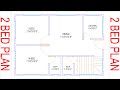 HOUSE PLAN DESIGN | EP 183 | 650 SQUARE FEET 2 BEDROOMS HOUSE PLAN | LAYOUT PLAN