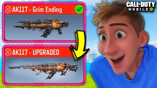 AFTER 2 YEARS... I UPGRADED MYTHIC AK117 GRIM ENDING 🤯 (COD MOBILE)