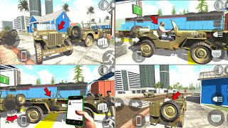 Army Jeep Cheat Code in Indian Bike Driving 3d || Indian bike driving 3d new update | igs gamer