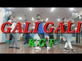 GALI GALI || K G F || New Dance Zumba || Choreo by Ganesh