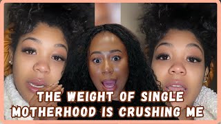 Single Mom Cries Out I Can't Keep Up With The Weight Of Motherhood - Story Time