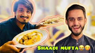 Gairo ki shaadi mai ghus gai 😂 | shaadi mufta 😋 achanak bhagna para 🤕