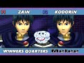 GOML 2023 - Zain (Marth) Vs. KoDoRin (Marth) Smash Melee - SSBM