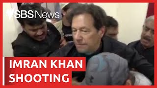 Former Pakistan prime minister Imran Khan shot during protest convoy | SBS News