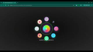 Advanced Exploding Circle Menu Animation | Futuristic Navigation UI in HTML CSS JavaScript