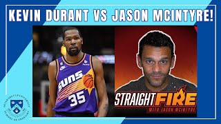 Kevin Durant vs Jason McIntyre! NBA Superstar & FOX Sports Host Fight in Twitter