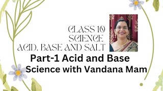 Class 10 Acid, Base and Salt Part-1