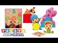 Pocoyo Arts & Crafts: Game of Shapes and Colors 🔷Cartoons for Kids