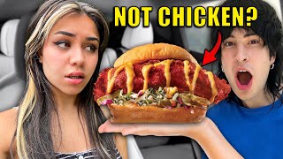 Vegetarian Tries Dave's Hot VEGAN Chicken sandwich