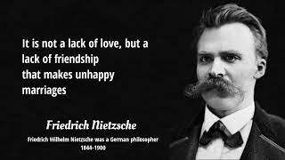 Friedrich Nietzsche Quotes you must know......