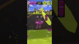 【スプラ3】マニュコラ使って綺麗に1人でWIPEOUTした瞬間 #スプラトゥーン3 #スプラ3 #shorts