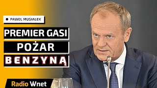 Paweł Musiałek: Sędziowie z entuzjazmem zareagowali na słowa o łamaniu prawa przez Donalda Tuska