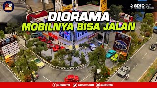 Miniatur Bangunan dan Kendaraan Mirip Asli,  Mobil Motornya Bisa Jalan