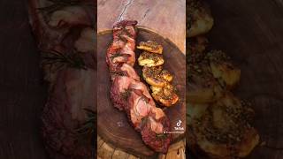 Arrachera  #arrachera #bacon #romero #papa #parrilla #meatlovers #carneasada #asado #encasa