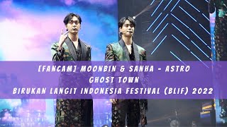 [260822 - FANCAM] MOONBIN \u0026 SANHA 문빈 \u0026 산하 (ASTRO 아스트로) - GHOST TOWN - BLIF 2022