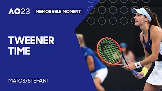 Matos/Stefani Tweener Success | Australian Open 2023