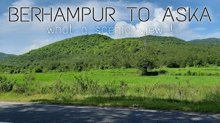 Berhampur to Aska , What a scenic view || a new flyover in berhampur