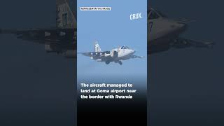 Congolese Fighter Jet Narrowly Escapes Getting Hit by Rwandan Missile