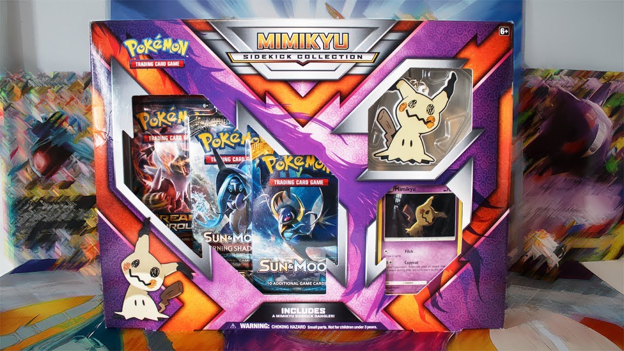 Mimikyu Sidekick Collection Box! Pokemon TCG - YouTube