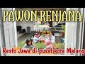 PAWON RENJANA | Resto Jawa di pusat kota Malang