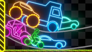 The Grand Shutter Crush Race (10 Vehicle Types)