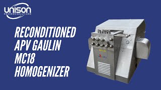 Reconditioned APV Gaulin MC18 Homogenizer