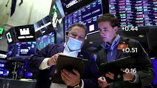 S&P 500 ends higher; financials gain with Treasury yields
