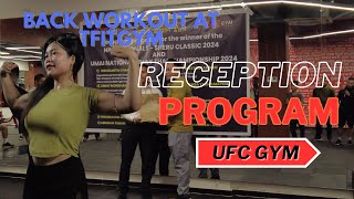 UFC gym da sanaroisingbu okpa l Back Workout at TFITGYM