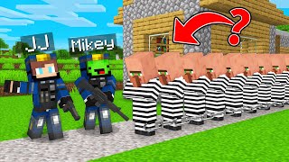 Why Did Mikey and JJ Arrest Villagers in Minecraft? (Maizen)