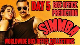 SIMMBA BOX OFFICE PREDICTION DAY 5 | SIMMBA WORLDWIDE BOX OFFICE COLLECTIONS DAY 4 | RANVEER SINGH