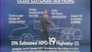 Olds Cutlass Supreme 1979 TV ad