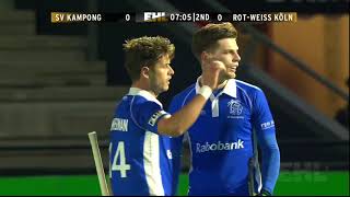 Highlights SV Kampong v Rott Weiss Köln  (EHL KO16)