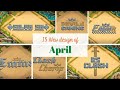 Top15  new bases of April//clash of clan // funny bases// name bases// #coc #clashofclan #attack