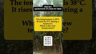 🌡️ Temperature 38°C Rises by 5°C – New Temperature? #shorts