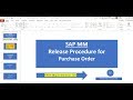 SAP MM- Release Procedure for Purchase Order- Simple explanation for Beginners