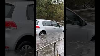 You’ve Bought A Boat Sir…😅👏🏼 #Floating #VWGolf #Crazy #Waves #Flooded #RiverCrossing #Foryoupage