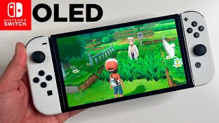 Pokémon: Let's Go on Nintendo Switch OLED Gameplay