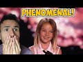 Daneliya Tuleshova - Blind Audition Voice Kids Ukraine (REACTION) First Time Hearing It