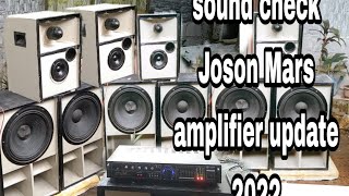 joson Mars amplifier update 2022 sound check solid 👍 napakaganda pang buccal sound,buong buo 😱