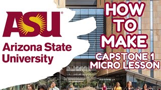 How to Make Capstone1 Demo Micro lesson - Arizona State University TESOL Coursera Certificate