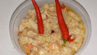 Resepi pekasam udang sarawak