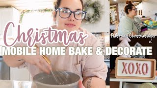 🎄CHRISTMAS DECOR IN THE DOUBLE WIDE🎄| decorating the kids rooms | bake and decorate with me!