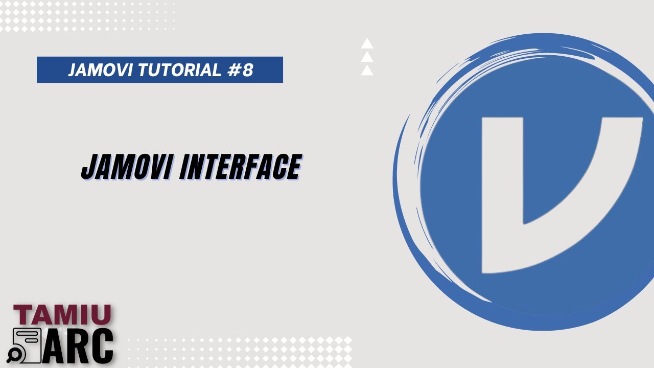 Jamovi Interface Youtube