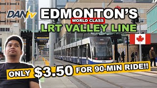 First Ride on Edmonton's LRT Valley Line