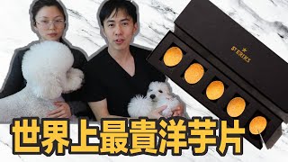 全世界最貴洋芋片一片就要NT$330! NT$120 洋芋片 VS  NT$550 洋芋片| #越貴越好? Ep. 2