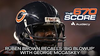 Ruben Brown recalls 'big blowup' with George McCaskey in Bears ticket office