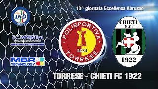Eccellenza: Torrese - Chieti FC 1922 3-1