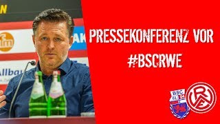 Die Pressekonferenz vor dem Auswärtsspiel gegen den Bonner SC