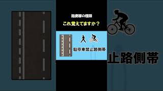 自転車はここを走ってはいけない【道路交通法】#切り抜き #教習所  #自転車