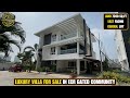 ID 1985 - Luxury Villa For Sale In ECR Gated Community || Garden || Lift ||4CCP